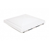 Camco 14 inch x 14 inch Roof Vent Lid Jensen With Pin Hinge Manufactured Prior To 1994 White 40160