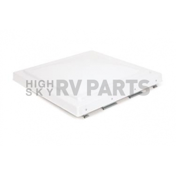 Camco 14 inch x 14 inch Roof Vent Lid Jensen With Pin Hinge Manufactured Prior To 1994 White 40160