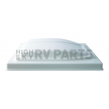 RV Designer Roof Vent Lid for Jensen Manufactured Prior To 1994 Vents with Pin Hinge White  V106-3