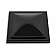 Camco Roof Vent Lid 14 inch x 14 inch for Jenson With Pin Hinge Black 40174