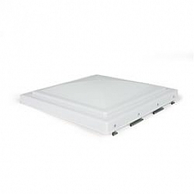 Camco Roof Vent Lid 14 inch x 14 inch Jensen With Pin Hinge Manufactured Prior To 1994 White 40167