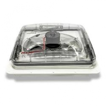 Heng's Industries Roof Vent Manual Opening 14 inch x 14 inch Power with Clear Lid - SV0112-G4