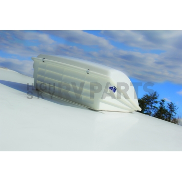 Camco Roof Vent Cover 22.5 inch x 20 inch White - 40421-5