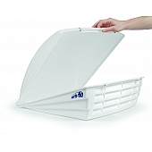 Camco Roof Vent Cover 22.5 inch x 20 inch White - 40421
