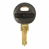Trimark Replacement Key Blank CH751 Single - 14472-02-1002