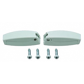 AP Products RV Baggage Doors Holdback White - Set of 2 - 013-097W