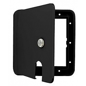 Valterra Electrical Square Hatch Black A10-2151BKVP