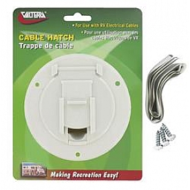 Valterra Round Cable Hatch White A10-2140VP