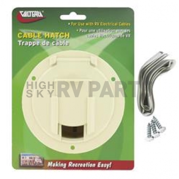Valterra Round Cable Hatch Colonial White A10-2138VP