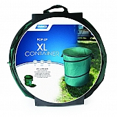 Camco Collapsible Trash Can - Green Vinyl - 42895