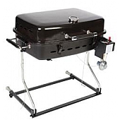 Faulkner Barbeque Grill Propane - 23 inch x 17 inch Black Steel - 51322