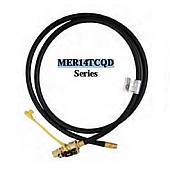Marshall Excelsior Propane Hose Connecting Propane Cylinder 120 Inch x 1/4 Inch - MER14TCQD-120