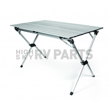 Camco Aluminum Table Rectangular Gray - 51892-4