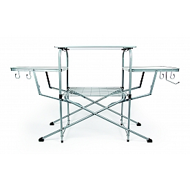 Camco Table 58 inch x 19 inch Aluminum with Steel Frame - 57293