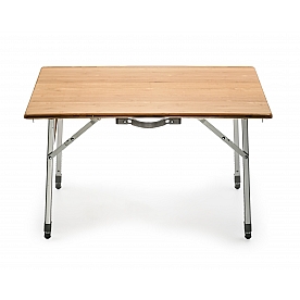 Camco Foldable Table Bamboo Brown - 51893