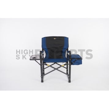Faulkner Director Chair Blue And Black - 49581-9