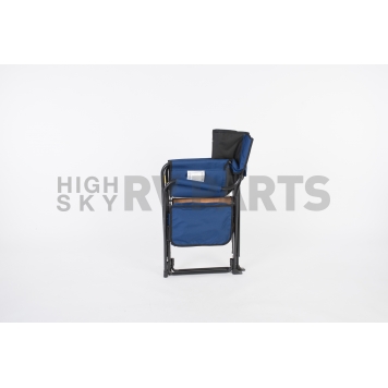 Faulkner Director Chair Blue And Black - 49581-8