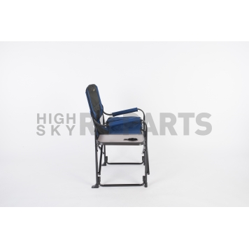 Faulkner Director Chair Blue And Black - 49581-5