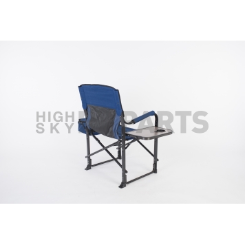Faulkner Director Chair Blue And Black - 49581-4