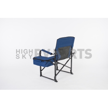 Faulkner Director Chair Blue And Black - 49581-3