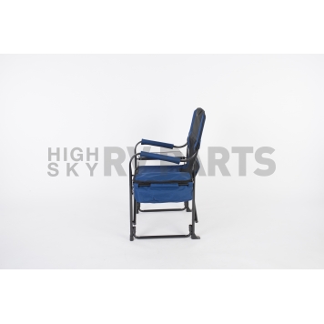 Faulkner Director Chair Blue And Black - 49581-2