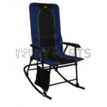 Faulkner Rocking Chair Blue And Black - 49598