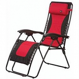 Faulkner Recliner Chair Red and Black - 48977