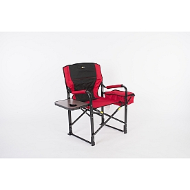 Faulkner Director Chair Burgundy And Black - 49582