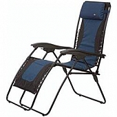Faulkner Recliner Chair Blue And Black - 48968