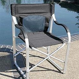 Faulkner Director Chair Black - 43948