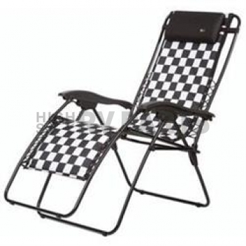 Faulkner Recliner Chair Black And White Checkered Flag - 48969