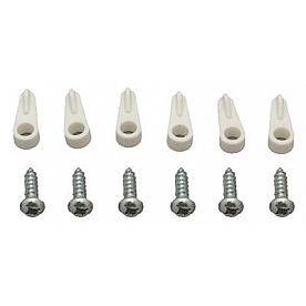 AP Products Screen Clip Nylon Set Of 12 - 013436