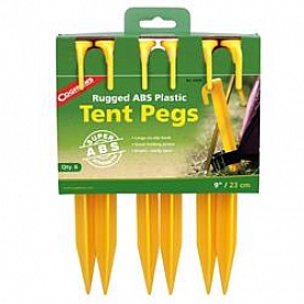 Coghlan's Tent Peg - 9 inch Plastic - Set of 6 - 9309