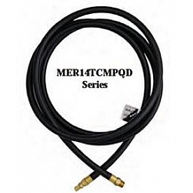 Marshall Excelsior Propane Hose  48 Inch x 1/4 Inch - MER14TCMPQD-48
