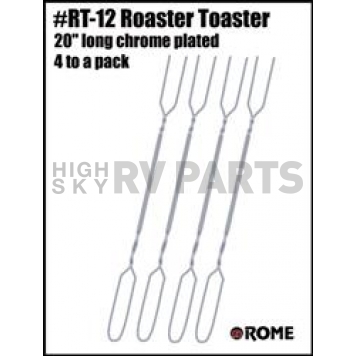 Rome Industry Campfire Roasting Fork Set Of 4 - RT-12