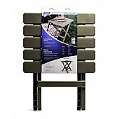 Camco Foldable Table Plastic Brown - 51886