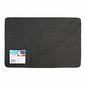 Kittrich Corp Tablecloth Rectangular 17 inch x 11 inch Black - KTCH-CPM51-24