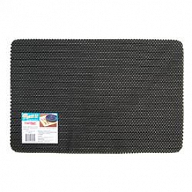 Kittrich Corp Tablecloth Rectangular 17 inch x 11 inch Black - KTCH-CPM51-24