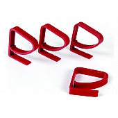Camco Tablecloth Clamp Red Pack Of 4 - 44003