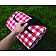 Camco Picnic Blanket 51 Inch x 59 Inch Red And White Checkered - 42801