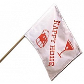 Camco Happy Hour Flag - 45492