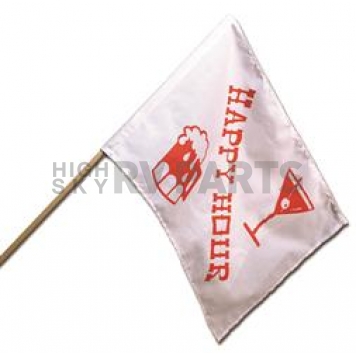 Camco Happy Hour Flag - 45492