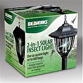 Jobar Bug Zapper Use As Accent Light/ To Kill Bugs Black - JB6593