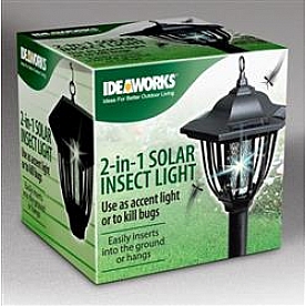Jobar Bug Zapper Use As Accent Light/ To Kill Bugs Black - JB6593