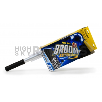 Camco Aluminum Broom - 52 Inch Black - 43623-5