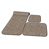 Prestofit 3-Piece RV Rug Set - Peppercorn - 5-0263
