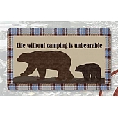 Kittrich Corp RV Patio Mat -  18 Inch x 30 Inch Multiple Color - STRB-14855-20