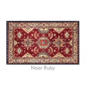 Ruggable Carpet 3 X 5 Feet - Polyester Noor Ruby 