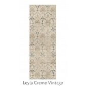 Ruggable Carpet 2-1/2 X 7 Feet - Polyester Leyla Cream Vintage 