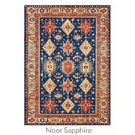 Ruggable Carpet 5 X 7 Feet - Polyester Noor Sapphire 